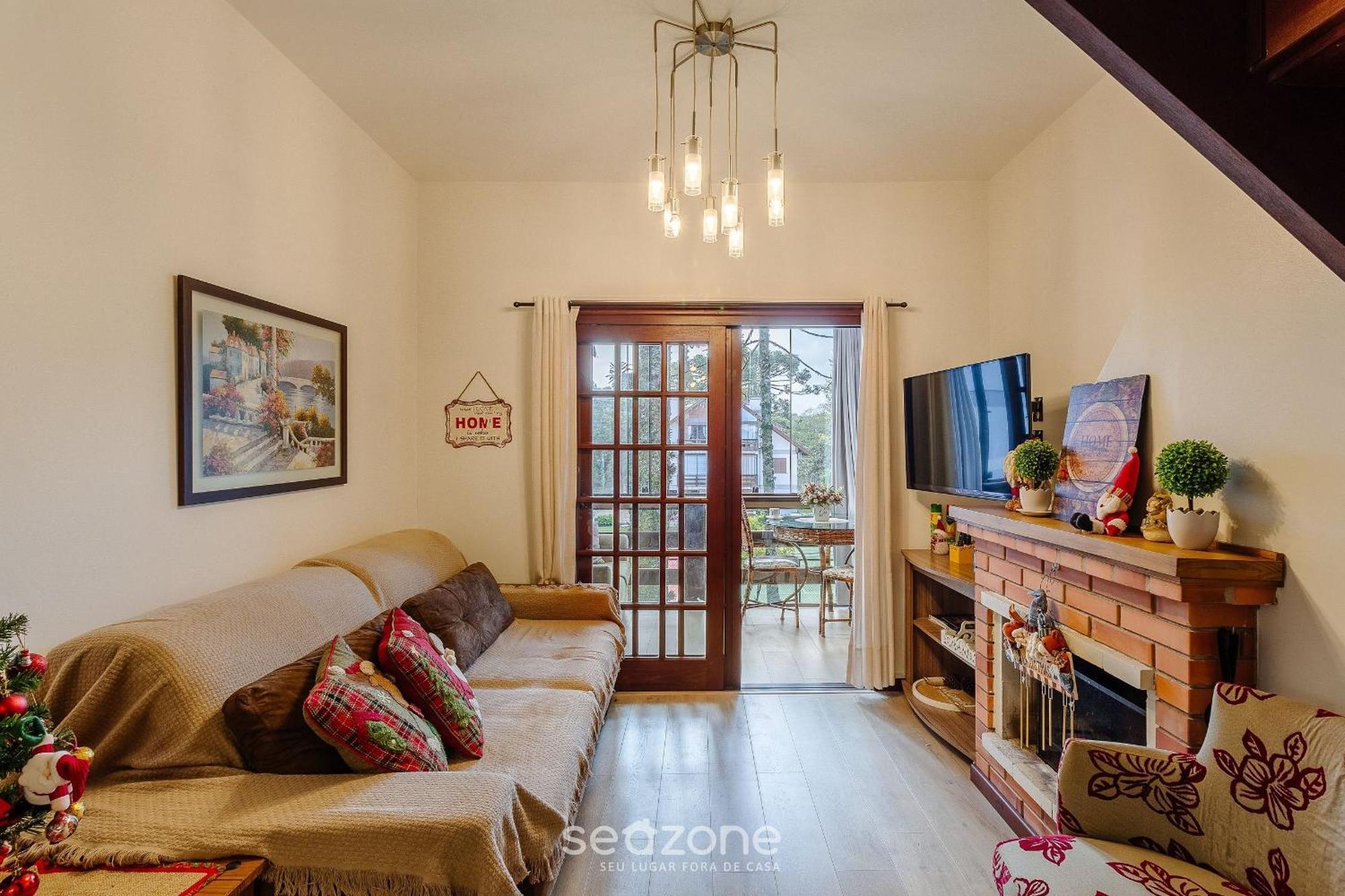Apto Duplex C/ Lareira 100M Do Lago Negro Rln204 Gramado Eksteriør bilde